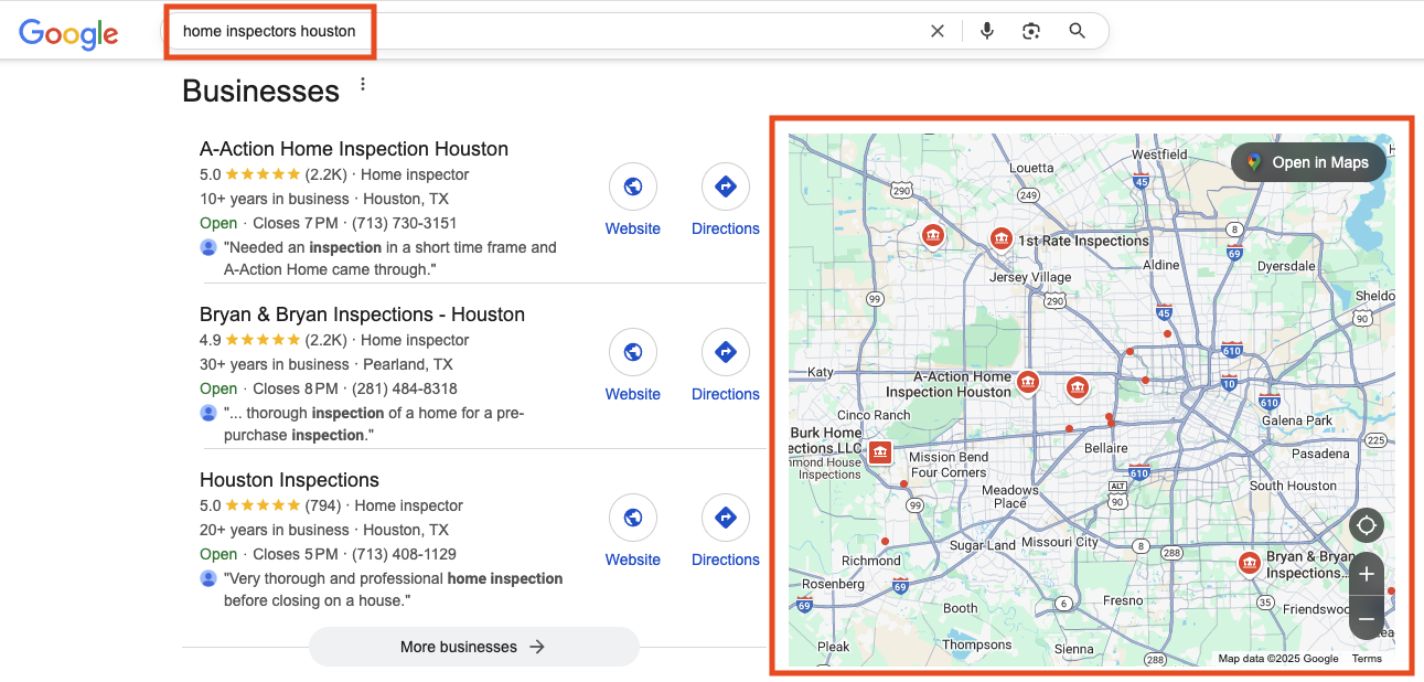 digital marketing for home inspectors