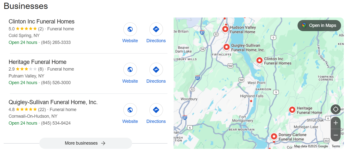 digital marketing for funeral directors